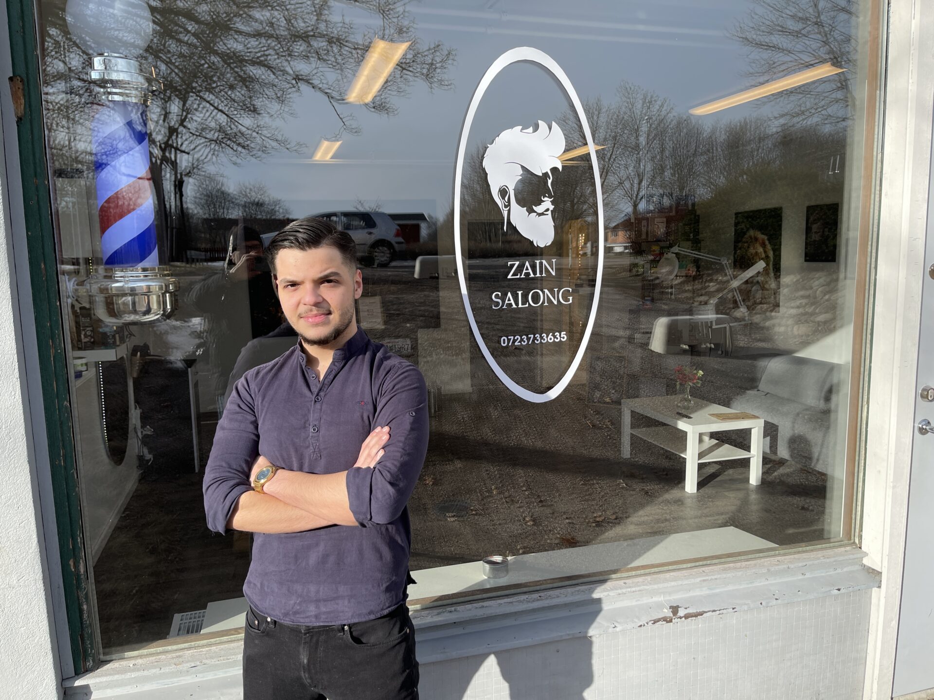 Frisör i Krylbo. Zain salong. Krylbohus.